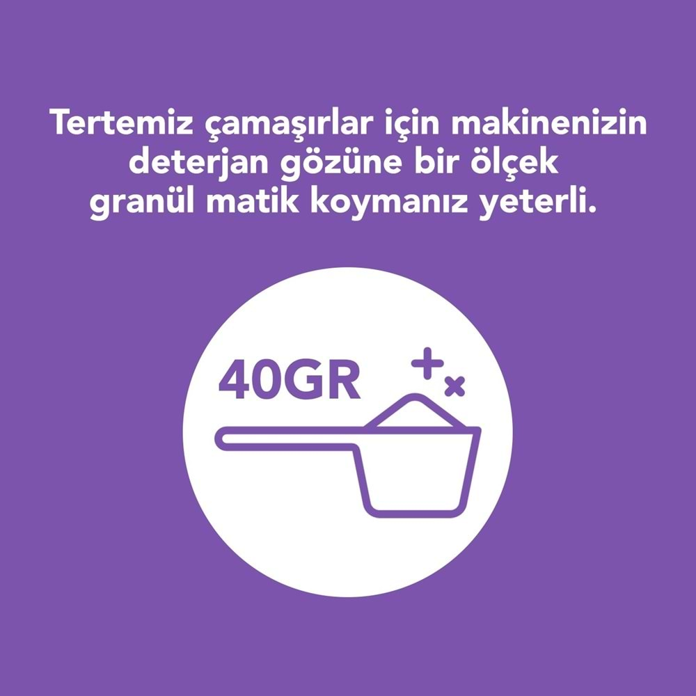 Duru Doğal Granül Matik Sabun Tozu Lavanta 1KG (25 Yıkama)