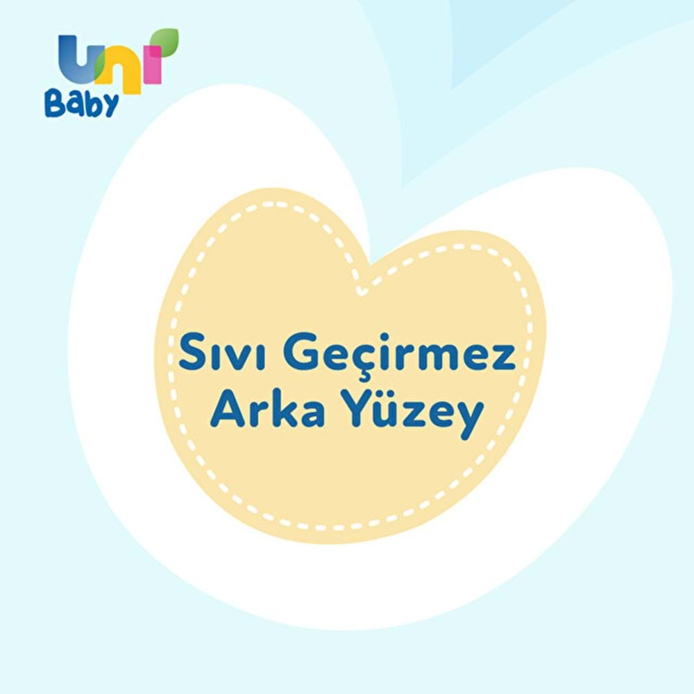 Uni Baby Bebek Bakım Örtüsü 60*60CM (İç Adet 10) Tekli Pk