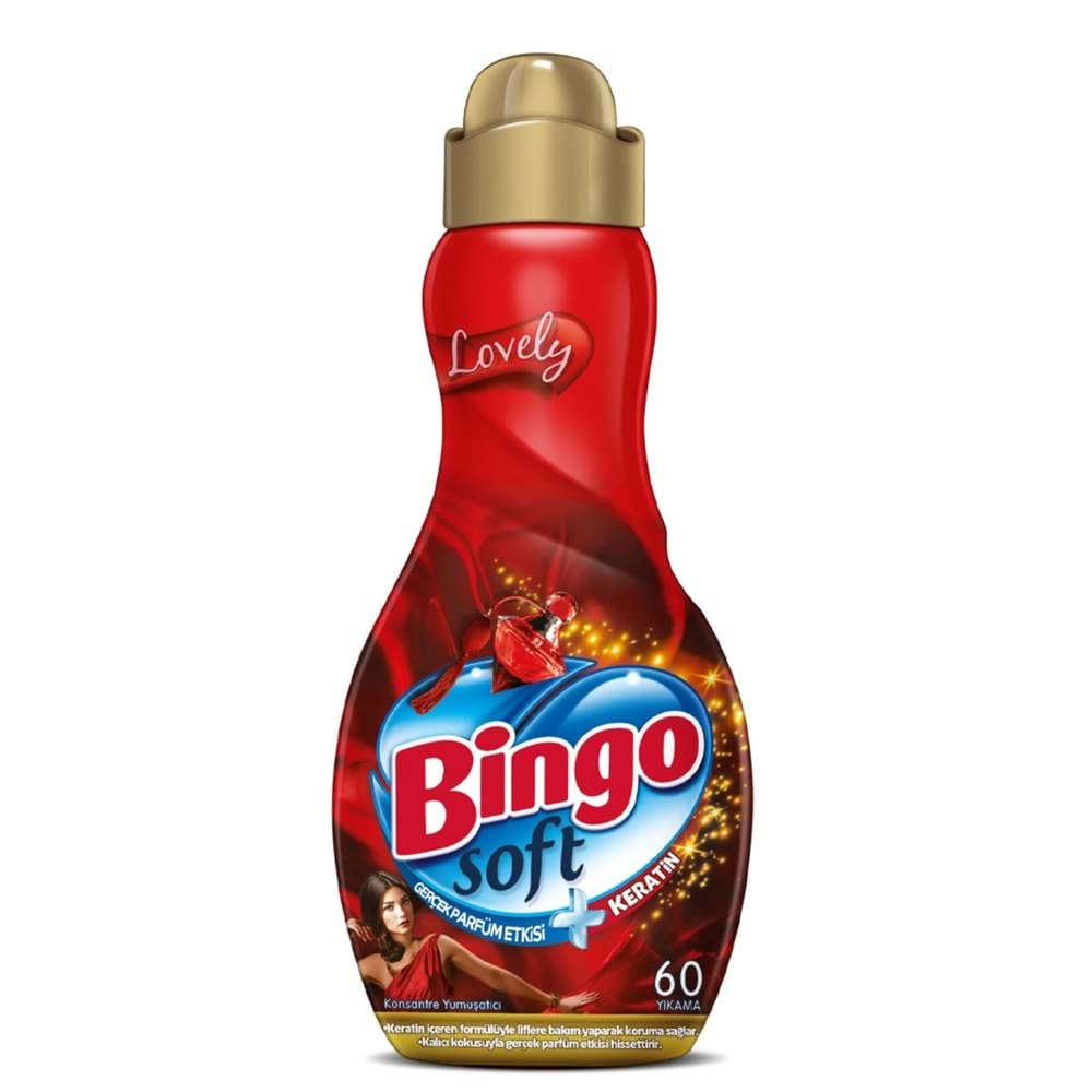 Bingo Soft Çamaşır Yumuşatıcı Konsantre 1440ML Lovely