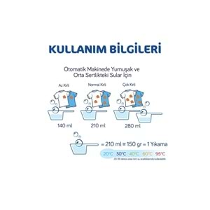 Bingo Sıvı Çamaşır Deterjanı Oxyjen Hipoalerjenik 1950ML Yasemin ve Beyaz Çay 30 Yıkama