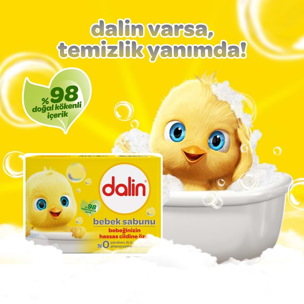 Dalin Bebek Sabunu 100GR Klasik (Hassas Ciltler İçin)