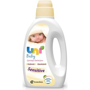 Uni Baby Çamaşır Deterjanı Sensitive 1500ML+Yumuşatıcı 1500ML Hassas/Hipoalerjenik Karma (2 Li Set)