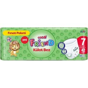 Goon Friend Külot Bebek Bezi Beden:7 (17-30KG) XX Large 42 Adet Fırsat Pk