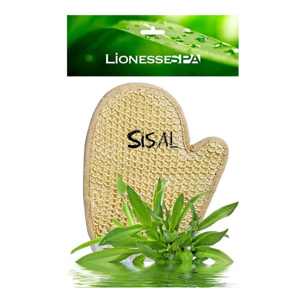 Lionesse Spa Masaj Etkili Doğal Banyo Eldiven Lifi (R-433)