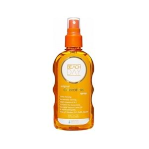 Beach Day Bronzlaştırıcı Carrot Oıl Yoğun Havuç Yağ 0F 150ML Sprey