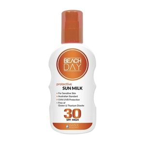 Beach Day Koruyucu Sun Mılk Süt Losyon 30F 150ML Sprey