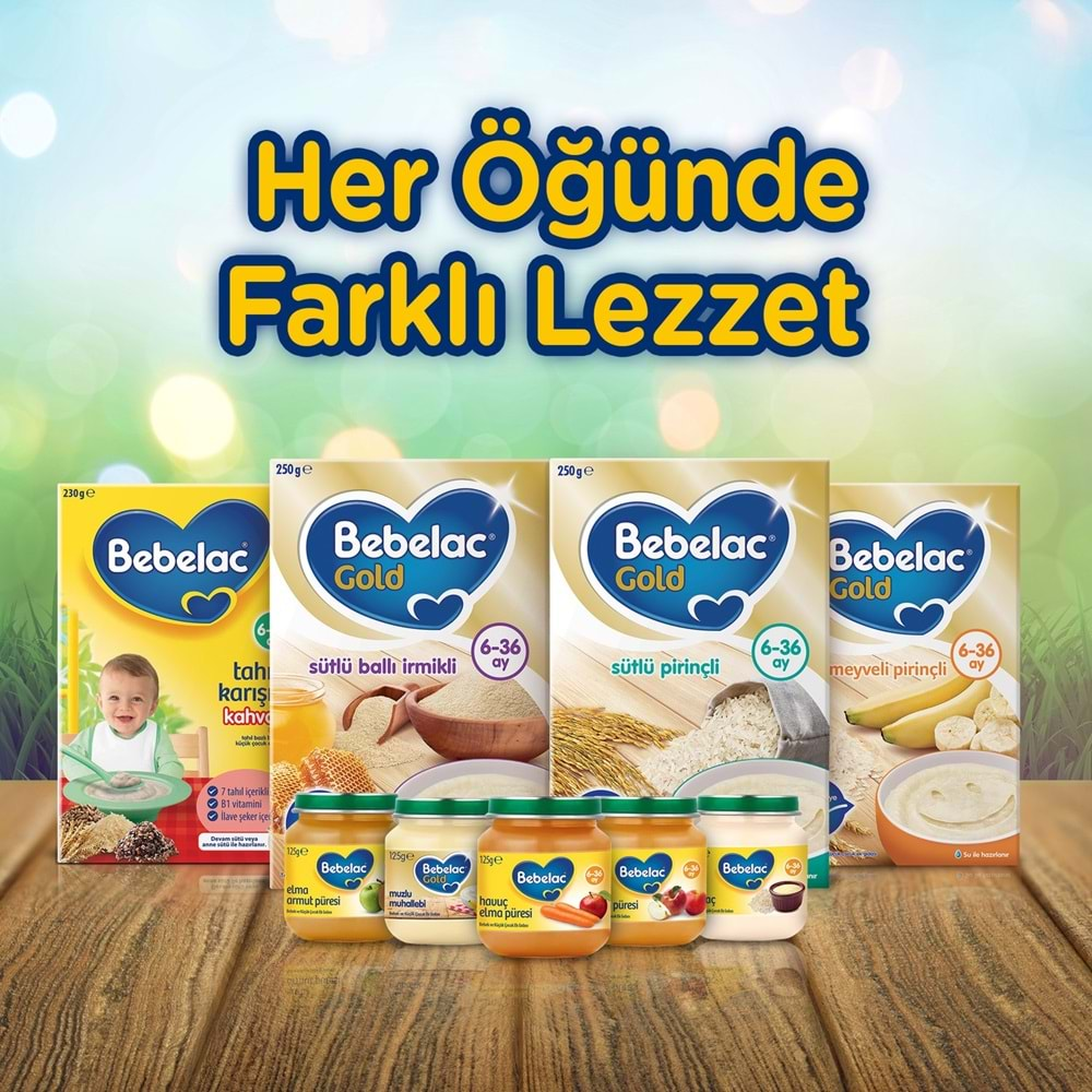 Bebelac Kavanoz Maması Püre 125GR Elma Armut