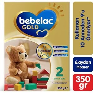 Bebelac Gold 350GR No:2 Devam Sütü (6-9 Ay)