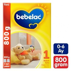 Bebelac 800GR No:1 Bebek Sütü (0-6 Ay) Doğumdan İtibaren