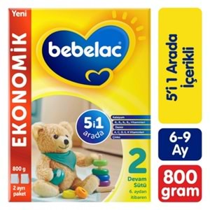 Bebelac 800GR No:2 Devam Sütü (6-12 Ay)