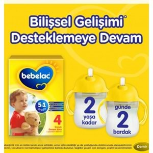 Bebelac 800GR No:4 Devam Sütü (1+ Yaş)