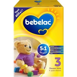 Bebelac 400GR No:3 Devam Sütü (9-12 Ay)