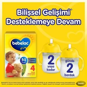 Bebelac 400GR No:4 Devam Sütü (1+ Yaş)