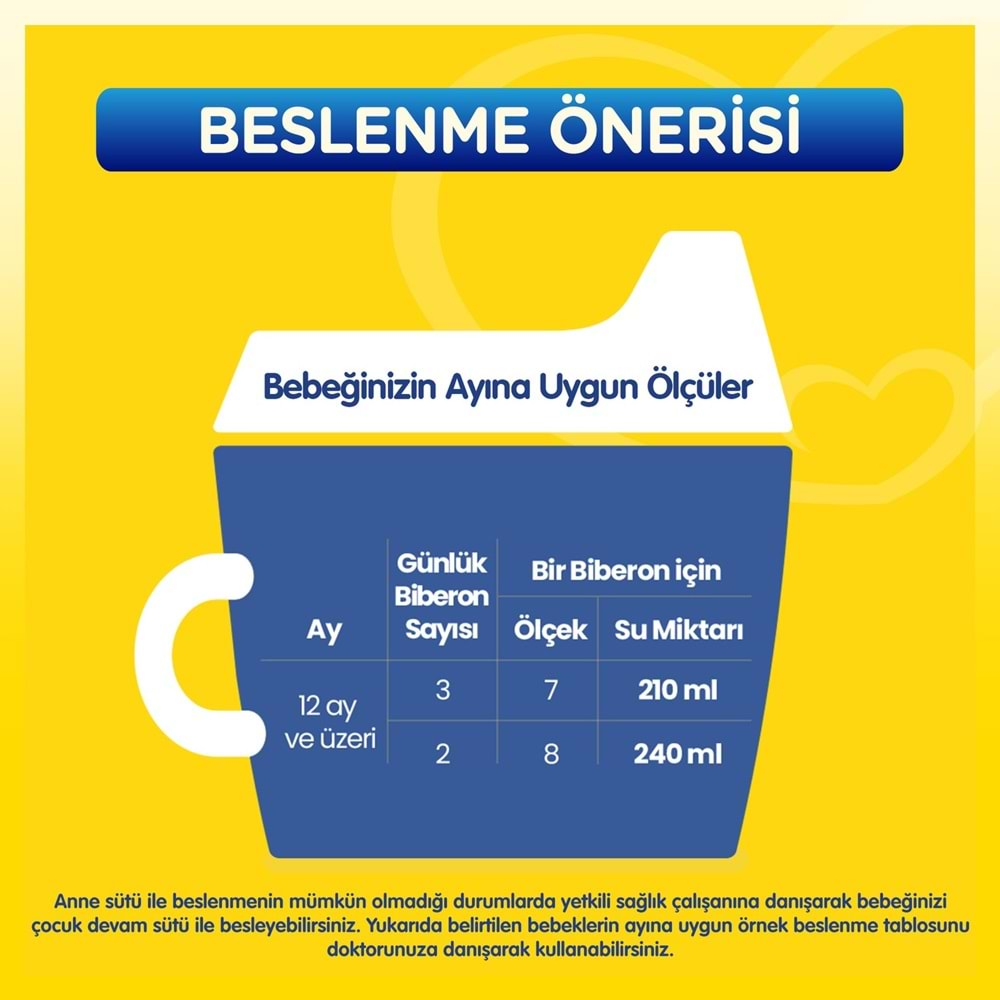 Bebelac 400GR No:4 Devam Sütü (1+ Yaş)