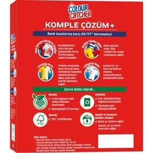 K2R Colour Catcher Renk Koruyucu Mendil 10 Lu Pk