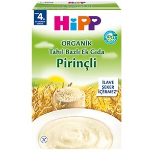 Hipp Organik Pirinçli Tahıl Bazlı Kaşık Maması 200Gr