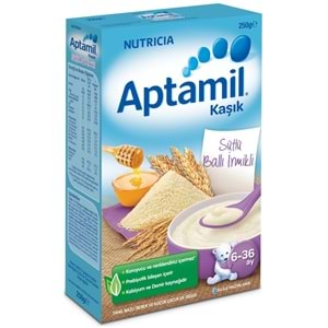 Aptamil Kaşık Maması 250Gr Sütlü Ballı İrmikli 2 Li Set