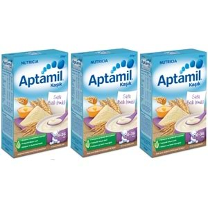 Aptamil Kaşık Maması 250Gr Sütlü Ballı İrmikli 3 Lü Set