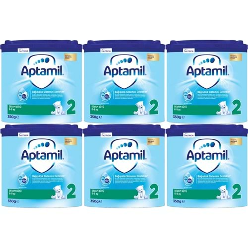 Nutrıcıa Aptamil 350GR Devam Sütü No:2 (6-9 Ay) (6 Lı Set)