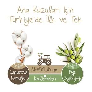 Baby Turco Külot Bebek Bezi Doğadan Beden:3 (5-9KG) Midi 112 Adet Süper Ekonomik Pk