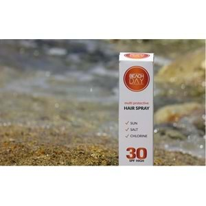 Beach Day Haır Sprey Saç İçin Güneş Koruma Spreyi 100ML 30F (2 Li Set)