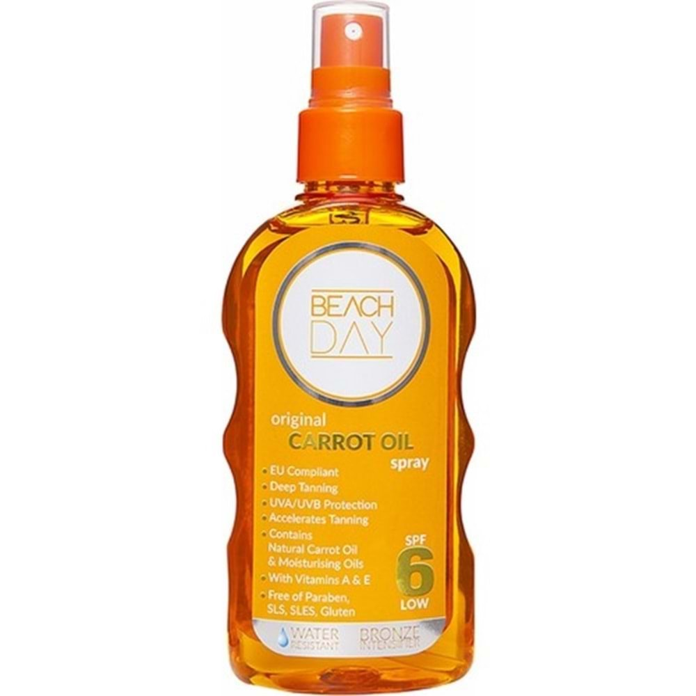 Beach Day Bronzlaştırıcı Carrot Oıl 6f 150ML Sprey (2 Li Set)