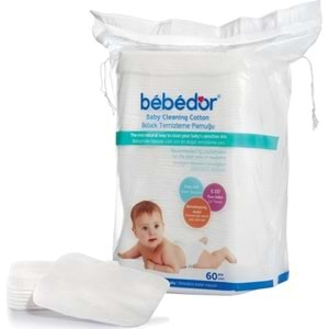 Bebedor Bebek Temizleme Pamuğu 1080 Adet (18Pk*60)