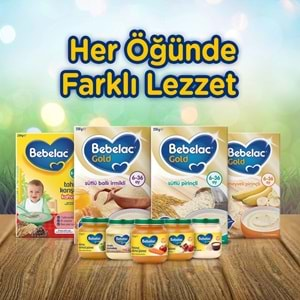 Bebelac Kavanoz Maması Püre 125GR Sütlaç (5 Li Set)