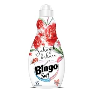 Bingo Soft Çamaşır Yumuşatıcı Konsantre 1440ML Şakayık Baharı (2 Li Set)