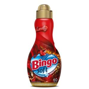 Bingo Soft Çamaşır Yumuşatıcı Konsantre 1440ML Lovely (3 Lü Set)