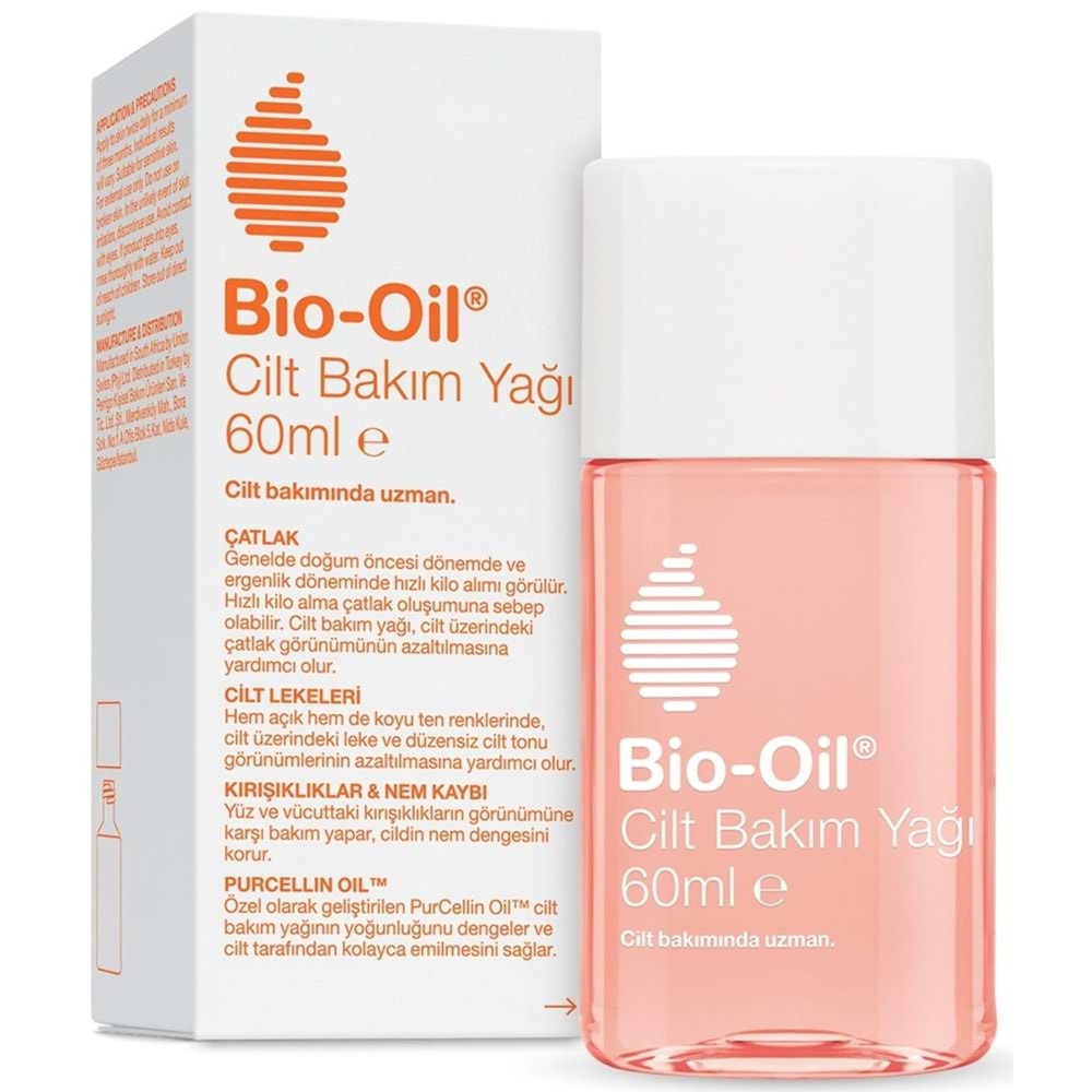 Bio-Oil Çatlak Oluşumunu Önleyici Cilt Bakım Yağı 60ML (Yeni Formül) (5 Li Set)
