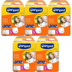 Canped Emici Külot Hasta Bezi S-Küçük 50 Adet (5PK*10)