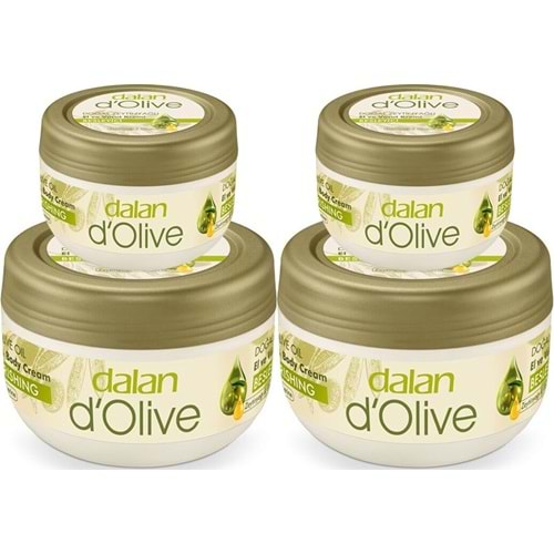 Dalan Dolive Organik Besleyici Bakım Kremi Zeytinyağlı 300ML+150ML Hediye (2 Li Set)