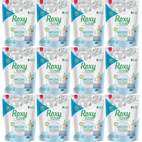 Dalan Roxy Bio Clean Matik Sabun Tozu 800GR Bahar Çiçekleri (12 Li Set) (312 Yıkama)