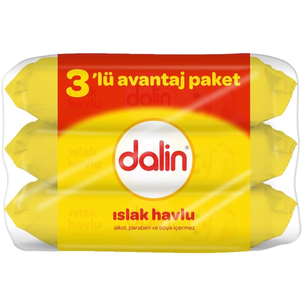 Dalin Islak Havlu Mendil Klasik 56 Yaprak 6 Lı Set (336 Yaprak)