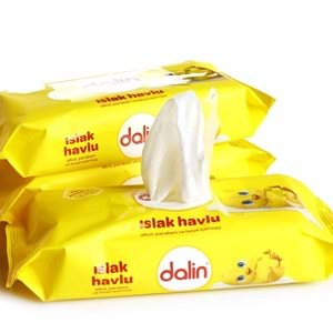 Dalin Islak Havlu Mendil Klasik 56 Yaprak 6 Lı Set (336 Yaprak)