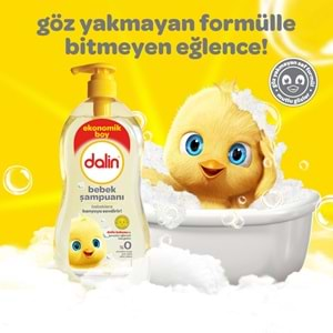 Dalin Bebek Şampuanı 900ML Klasik Pompalı (3 Lü Set)