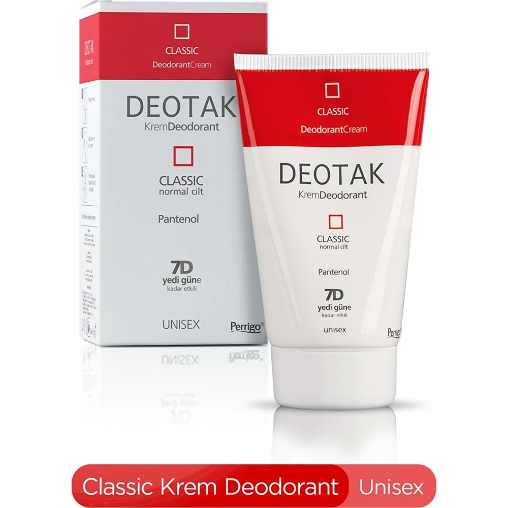 Deotak Krem Deodorant 35ML Classic (Normal Cilt) (3 Lü Set)