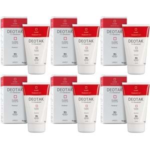 Deotak Krem Deodorant 35ML Classic (Normal Cilt) (6 Lı Set)