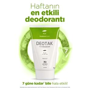 Deotak Krem Deodorant 35ML Plus (Çay Ağaçı Yağı) (2 Li Set)