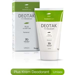 Deotak Krem Deodorant 35ML Plus (Çay Ağaçı Yağı) (6 Lı Set)