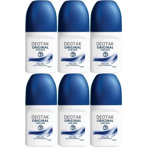 Deotak Roll-On 35ML Original (Formen/Erkek) (6 Lı Set)