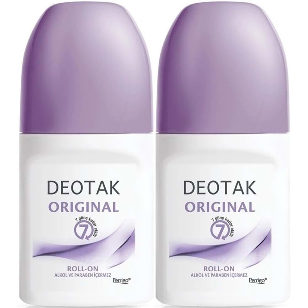 Deotak Roll-On 35ML Original (Women/Kadın) (2 Li Set)