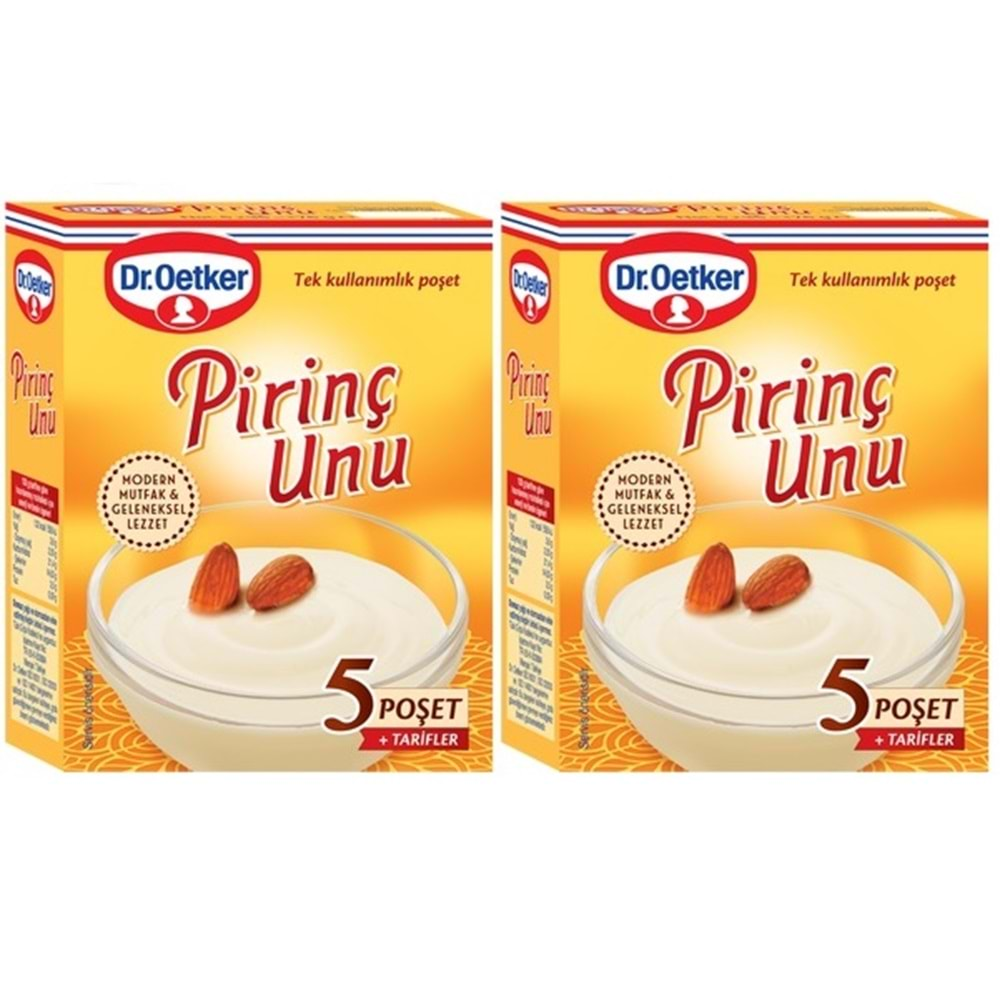 Dr.Oetker Pirinç Unu 175GR 2 Li Set