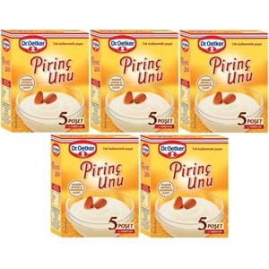 Dr.Oetker Pirinç Unu 175GR 5 Li Set