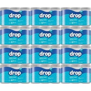 Drop Kağıt Havlu Çift Katlı (72 Li Pk) (12PK*6)