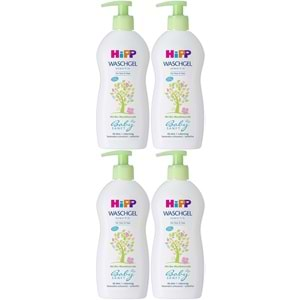 Hipp Babysanft Bebek Saç ve Vücut Banyo Jeli 400ML (4 Lü Set)