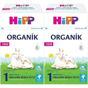 Hipp Organik Keçi Sütü Bazlı Devam Sütü 400GR No:1 (0-6 Ay) (2 Li Set)