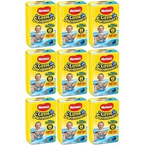 Huggıes Little Swımmers Mayo Bebek Bezi Beden:5-6 (12-18KG) 99 Adet (9PK*11)