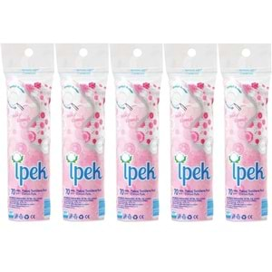 İpek Makyaj Temizleme Pedi 350 Adet (5PK*70)